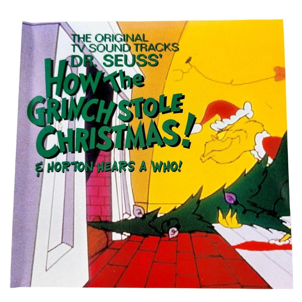 Dr. Seuss How The Grinch Stole Christmas - Original TV Sound Tracks CD - 37143cd